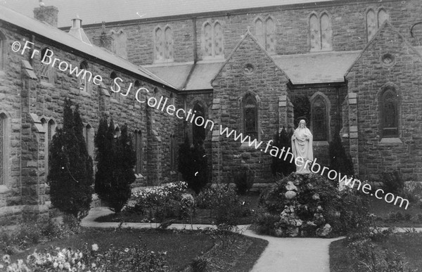 MOUNT ST JOSEPHS CLOISTER GARTH FROM S.W. SHOWING LAYBROTHERS SIDE?